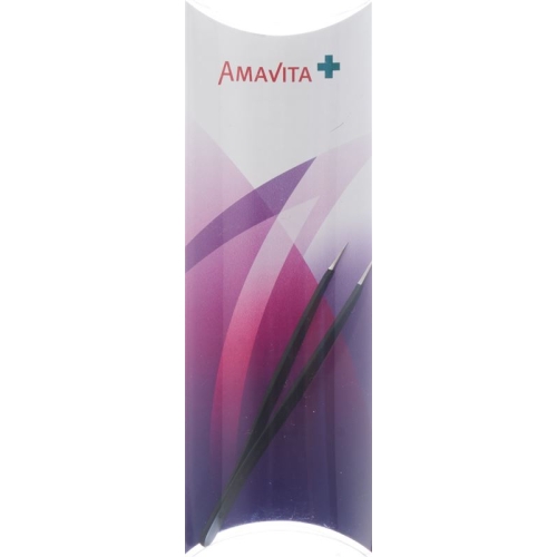 Amavita tweezers inox 10cm pointed buy online