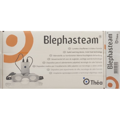 Blephasteam heat glasses incl. 100 free-rings buy online