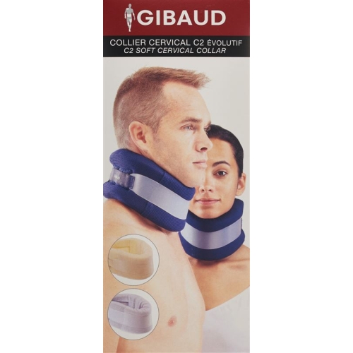 GIBAUD cervical C2 7.5cm Gr2 35-40cm reinforced buy online