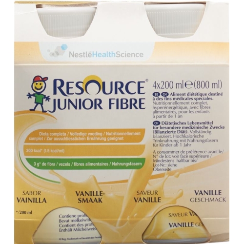 Resource Junior Fiber vanilla 4 Fl 200 ml buy online