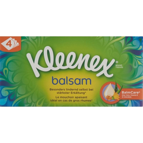 Kleenex Balm Handkerchiefs Box 60 pieces buy online