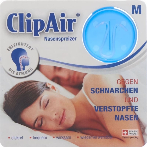 Oscimed ClipAir nasal dilator M for sleeping with storage box buy online