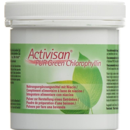 Activisan PUR Green chlorophyllin PLV supplementation with niacin Ds 90 g buy online