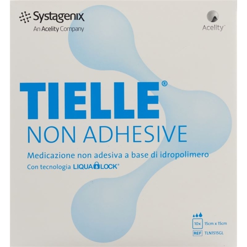 TIELLE NON ADHESIVE foam dressing 15x15cm non-adhesive 10 pieces buy online