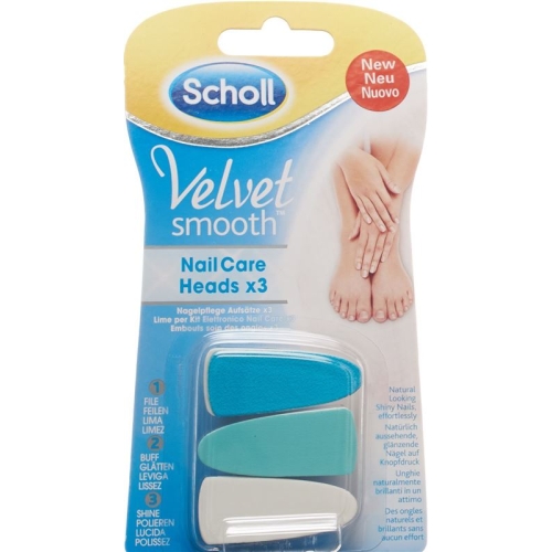 Scholl Velvet Smooth Nail Care essays 3 pcs buy online