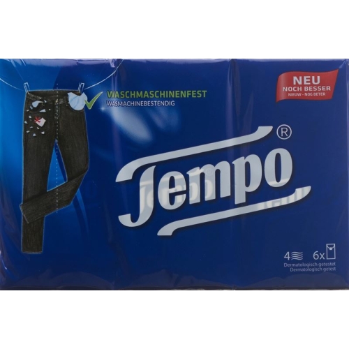 Tempo handkerchiefs Classic 6 x 10 pcs buy online