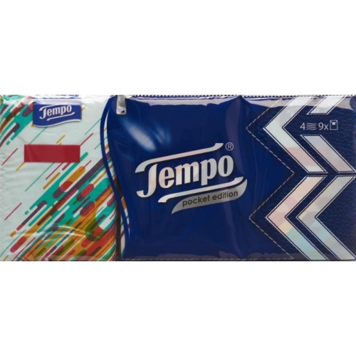 Tempo handkerchiefs Pocket Edition 9 x 5 pcs buy online