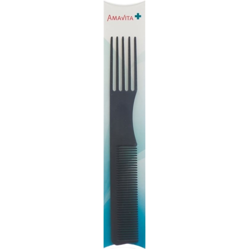 Amavita teasing and fork comb 19cm buy online