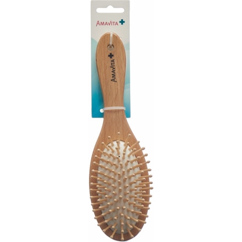 Amavita wooden brush large oval buy online