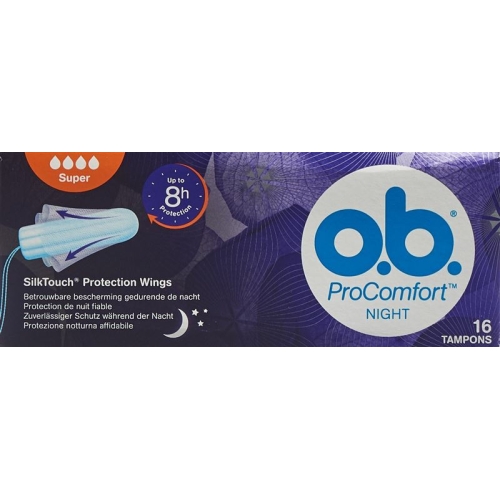 OB tampons Flexia ProComfort Night Super 16 pcs buy online