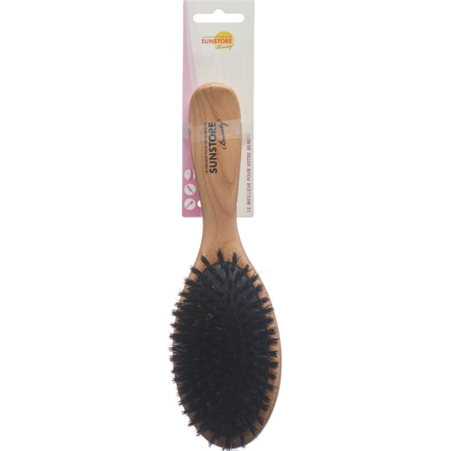 Sunstore Beauty Holzbürste Oval Wildschweinborste buy online