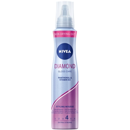 Nivea Hair Diamond Gloss Care Styling Mousse 150 ml buy online