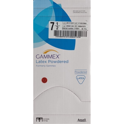 Gammex 7½ latex surgical gloves Powdered 50 pairs buy online