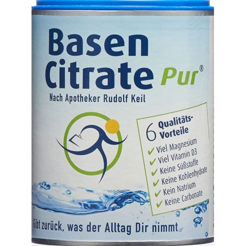 Basen Citrate Pur Pulver Dose 216g buy online