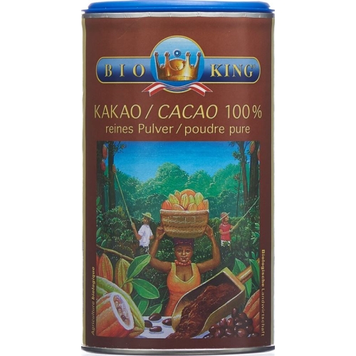 Bioking cocoa powder 200 g 100% pure buy online