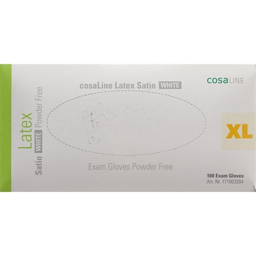 Cosaline Uhs XL Latex Sat Weiss Puderfrei 100 Stück buy online