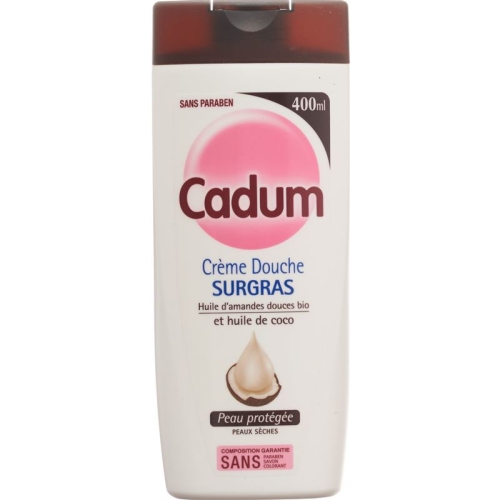 Cadum crème douche surgras coco bottle 400 ml buy online