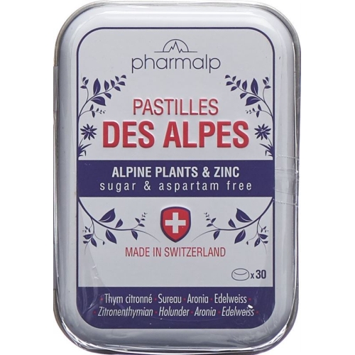 Pharmalp Pastilles Des Alpes 30 pieces buy online