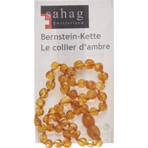 Sahag amber necklace 35cm buy online