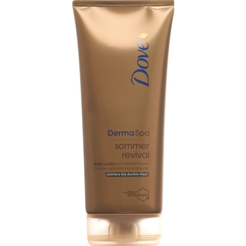 Dove Body Lotion DermaSpa Summer Revival Dark 200ml buy online