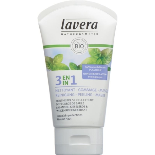 Lavera 3in1 cleaning peeling mask 125 ml buy online