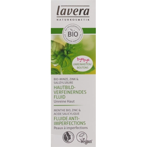 Lavera Hautbildverfeinerndes fluid mint 50 ml buy online