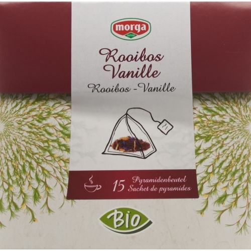 Morga rooibos vanilla pyramid teabags Bio 15 pcs buy online