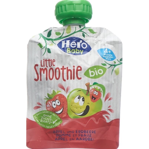 Hero Baby Organic Smoothie apple strawberry Btl 90 g buy online