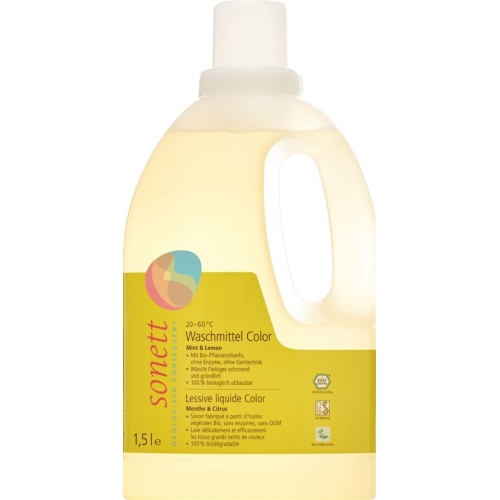 Sonnet detergent Color 20 ° - 60 ° C Mint lt Lemon 1.5 buy online