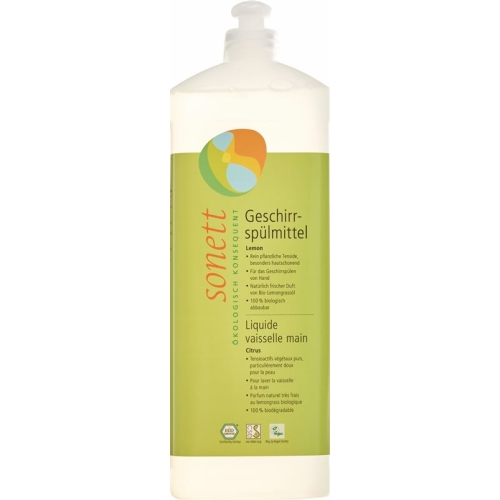 Sonnet dishwashing Lemon refill 1 lt buy online