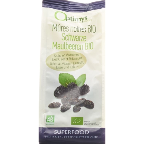 Optimys black mulberries Bio 180 g buy online