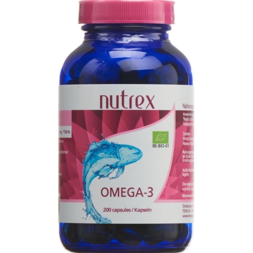 NUTREX Omega 3 fish oil Kaps 500 mg Bio Ds 200 pcs buy online