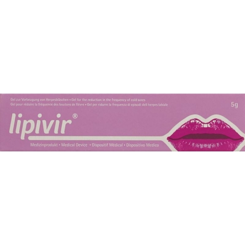 Lipivir Prophylaxe Gegen Herpesbläschen Tube 5g buy online