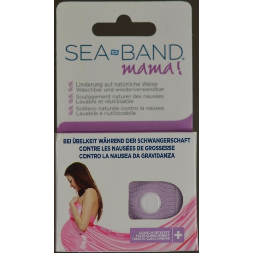 Sea-Band Mama acupressure band pink for pregnant 1 pair buy online