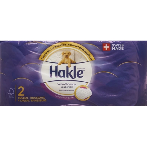 Hakle Pampering cleanliness of toilet paper FSC 2 pcs buy online