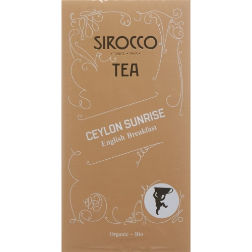 Sirocco Ceylon tea bags Sunrise 20 pcs buy online