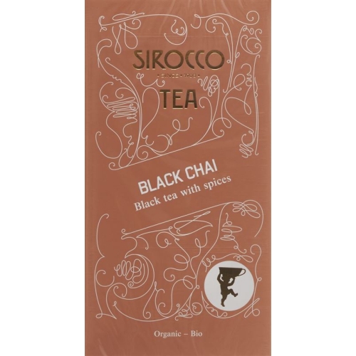 Sirocco Black Chai tea bags 20 pcs buy online