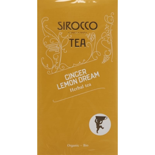 Sirocco teabags Ginger Lemon Dream 20 pcs buy online