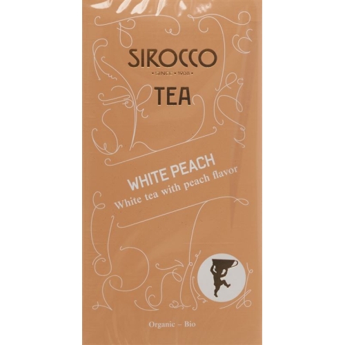 Sirocco teabags White Peach 20 pcs buy online