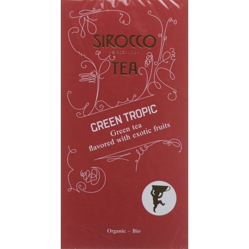 Sirocco teabags Green Tropic 20 pcs buy online