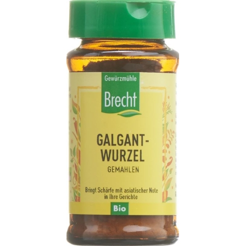 Brecht Galgantwurzel Gemahlen Bio Glas 20g buy online