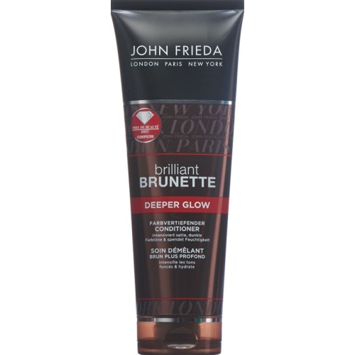 John Frieda Brilliant Brunette Deeper Glow Farbvertiefender Conditioner 250ml buy online