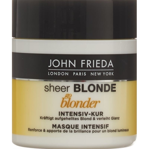 John Frieda Sheer Blonde Go Blonder lightening intensive cure 150 ml buy online