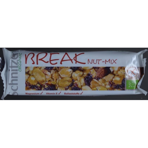 Schnitzer Bio Break Nut mix bar 24 x 40 g buy online