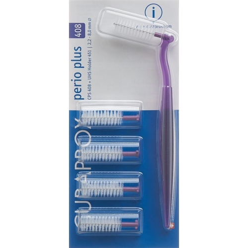 Curaprox CPS 408 perio plus 5 interdental brush + holder buy online