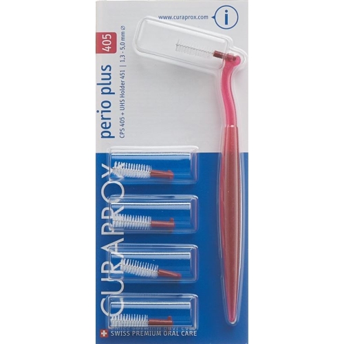 Curaprox CPS 405 perio plus 5 interdental brush + holder buy online