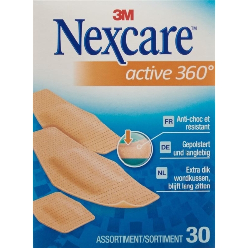 3M Nexcare Plaster Active 360° 30 pcs buy online