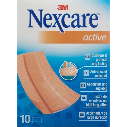 3M Nexcare plasters Flexible Foam Active Bands 6 x 10 cm 10 pcs buy online