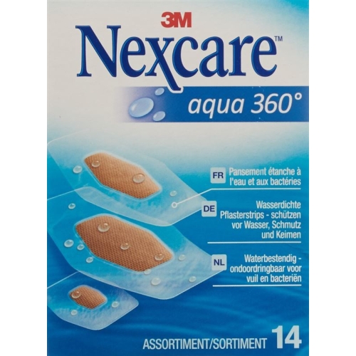 3M Nexcare patch Aqua 360 assorted 14 pcs buy online