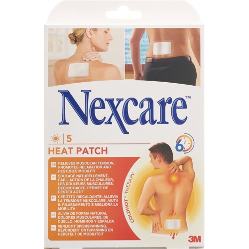 3M Nexcare Heat Patch 9.5 x 13 cm 5 pcs buy online